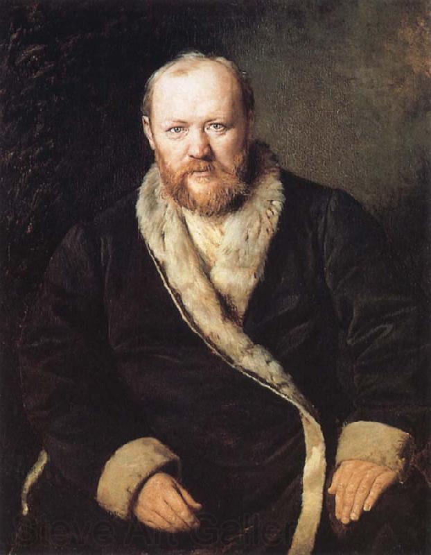 Vasily Perov Portrait of the Writer Alexander Ostrovsky Spain oil painting art